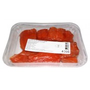 Lazacfilé darabok hidegen füst. vakum csomagolt kb 300g